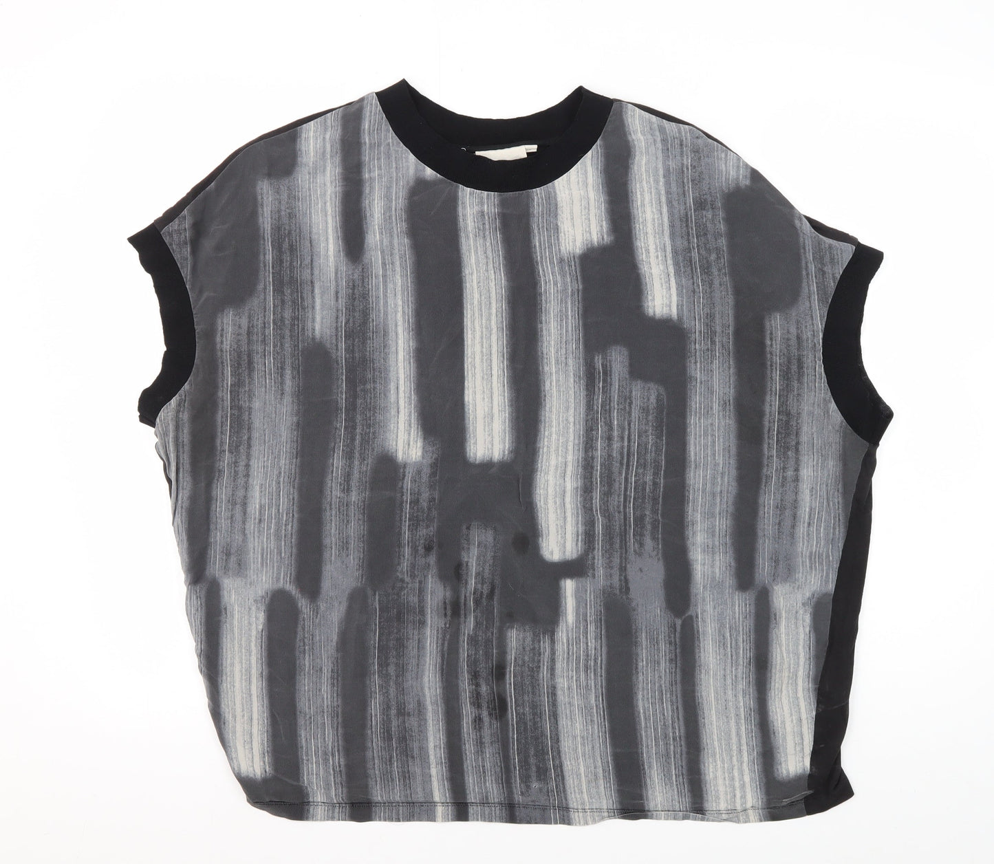 Womens UK Size  DKNY Black Basic Blouse