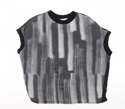 Womens UK Size  DKNY Black Basic Blouse