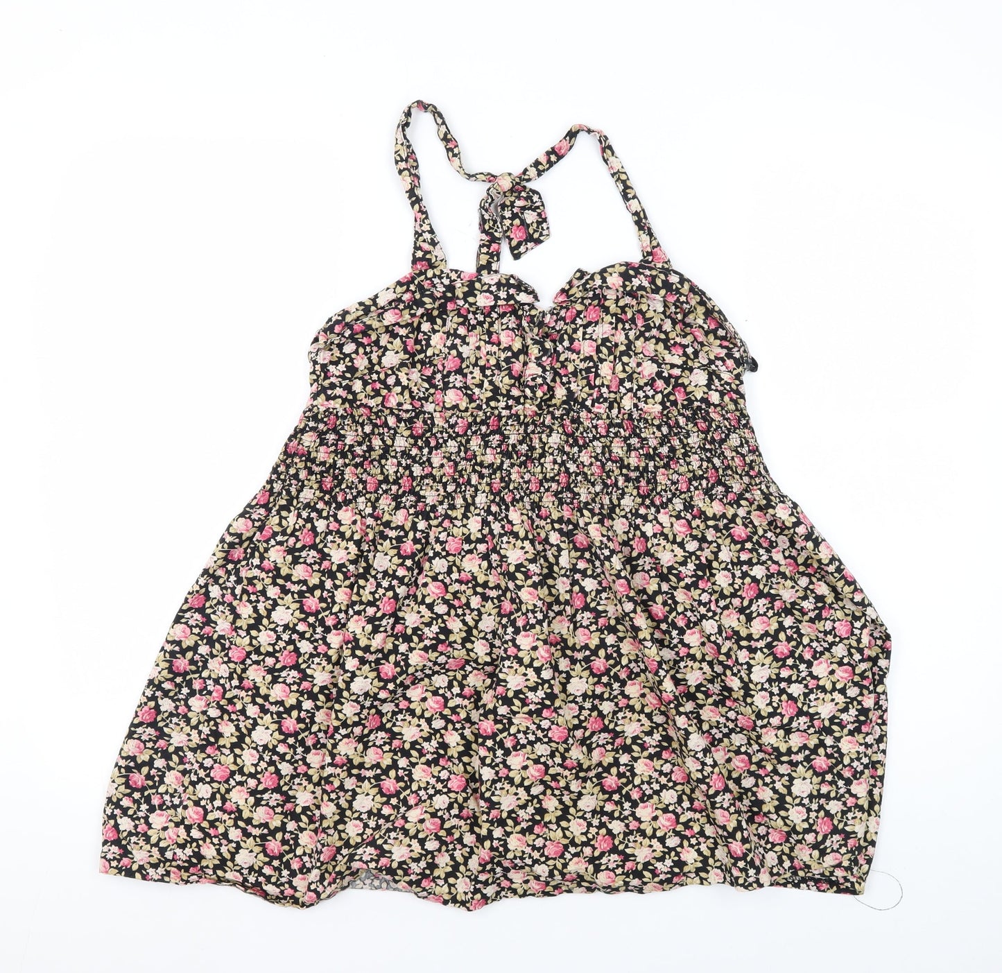 Womens UK Size 12 Miso Multicoloured Camisole Tank