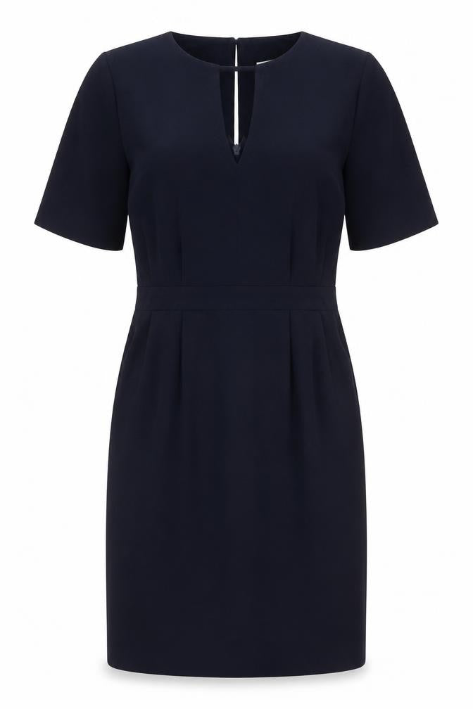 Warehouse Women's Black Sheath Workwear Dress Size 10