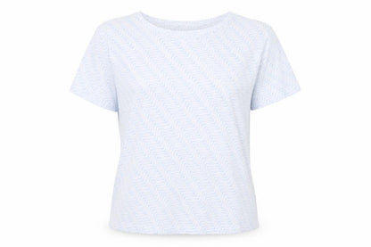 Marks and Spencer Women's Blue Regular Fit T-Shirt