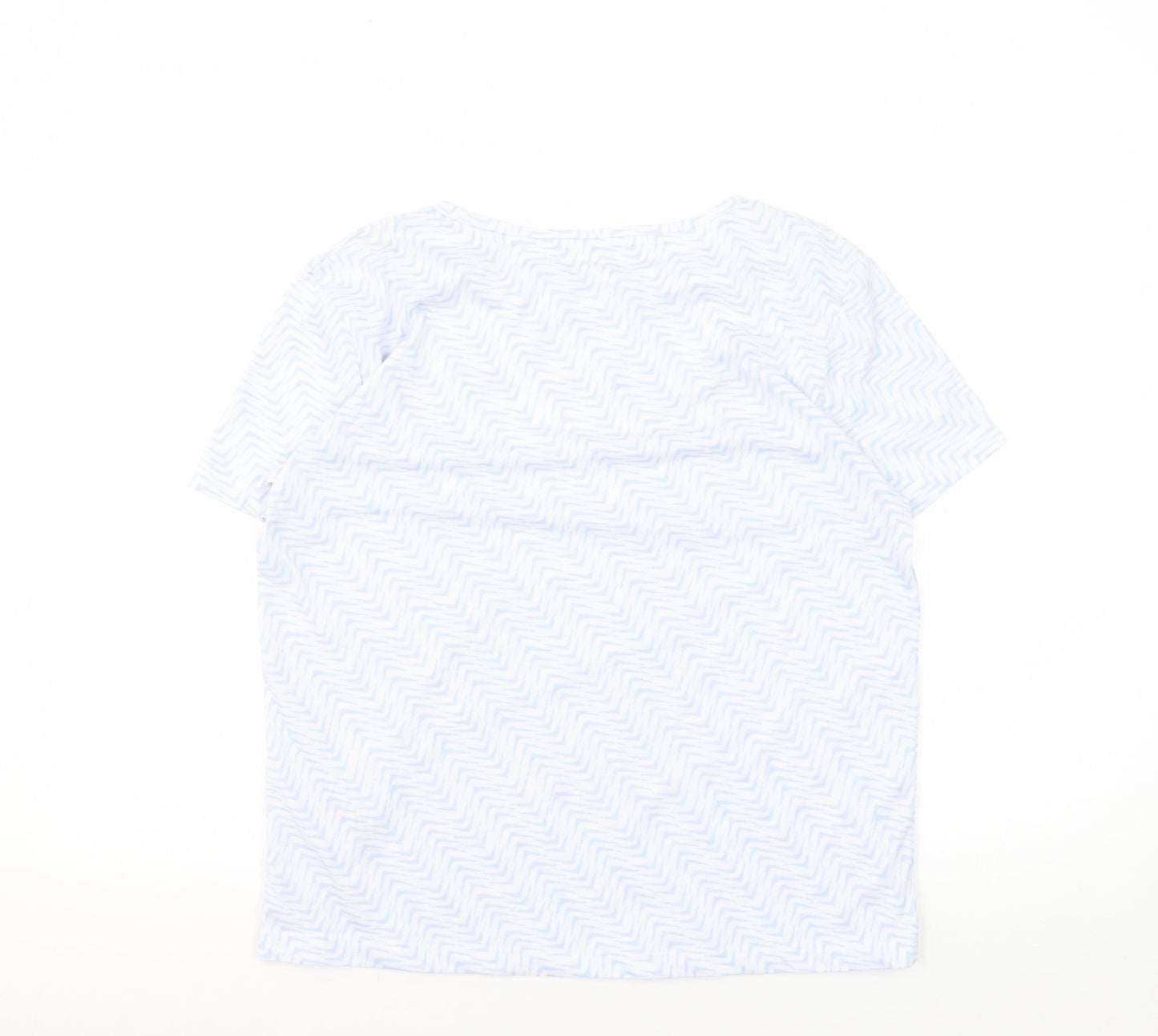 Marks and Spencer Women's Blue Regular Fit T-Shirt