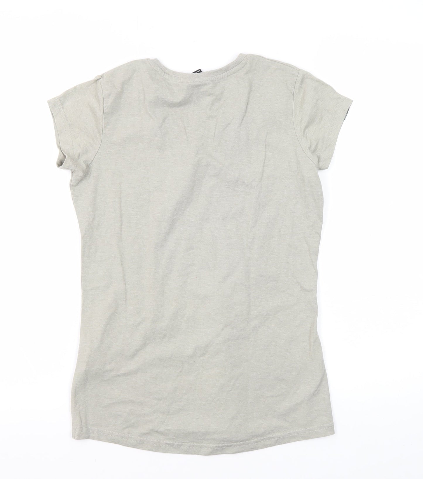 Karrimor Women's Grey V-Neck T-Shirt Size 8
