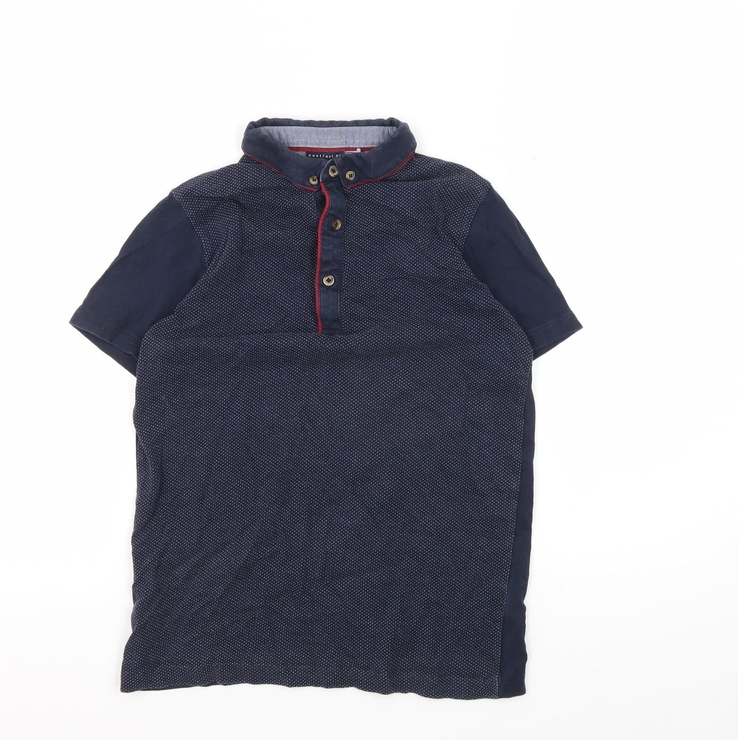 Next Boys Blue Casual Short Sleeve T-Shirt 10 Years