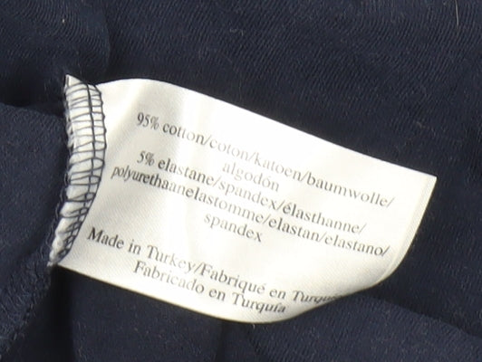 Laura Ashley Women's Blue Long Sleeve T-Shirt UK 12