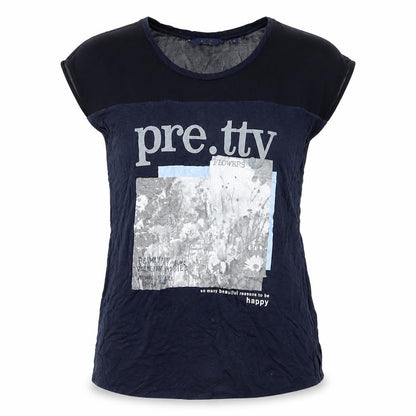 Womens UK Size 6 NEXT Blue Basic T-Shirt