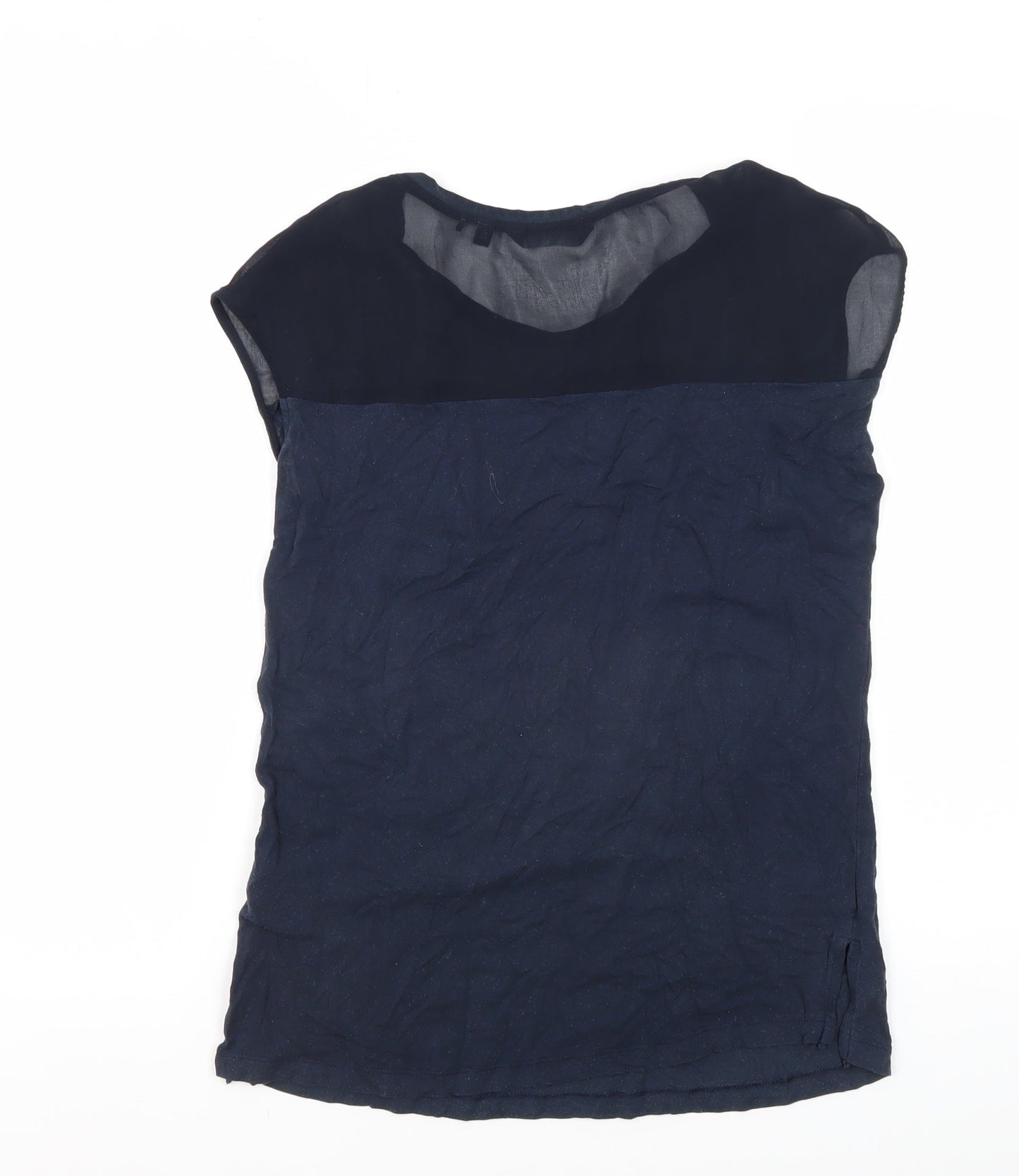 Womens UK Size 6 NEXT Blue Basic T-Shirt