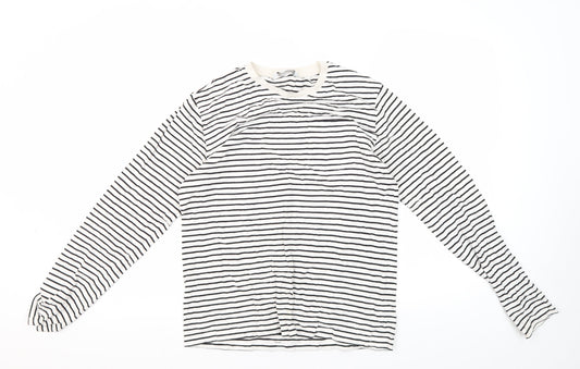 Womens UK Size S NEXT Black Basic T-Shirt
