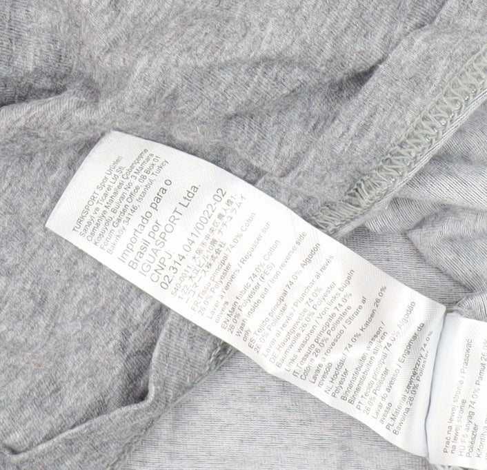 Osklen Men's Grey Graphic Short Sleeve T-Shirt XL