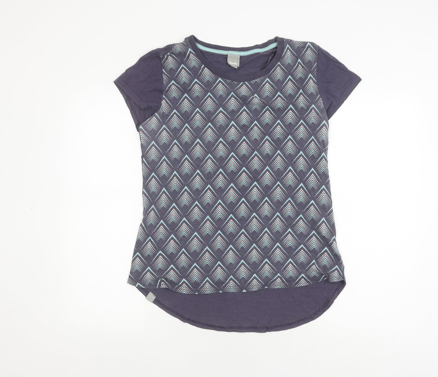 Womens UK Size M Bench Multicoloured Basic T-Shirt