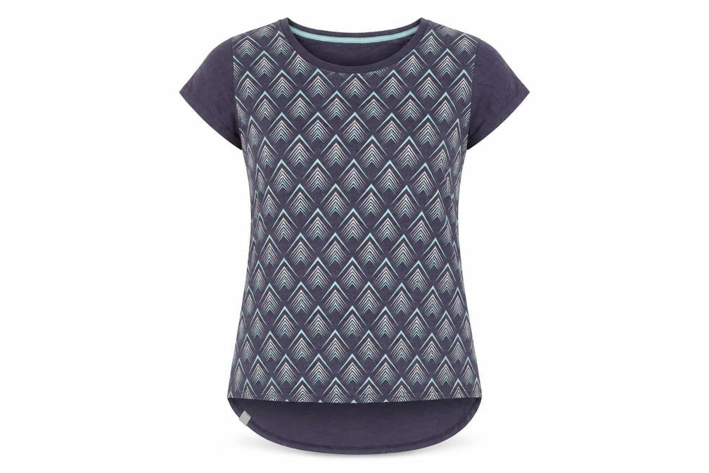 Womens UK Size M Bench Multicoloured Basic T-Shirt