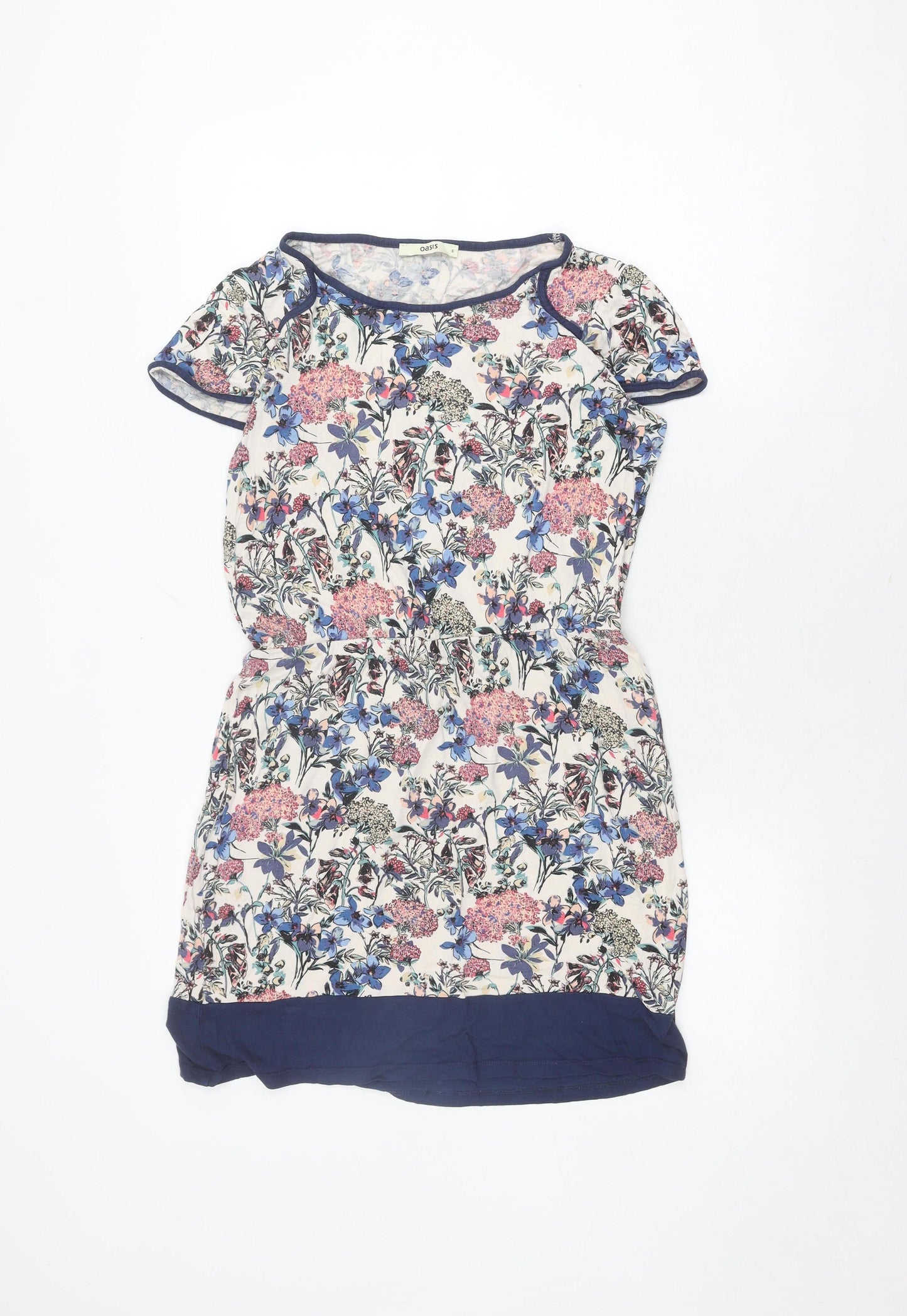 Oasis Women's Multicoloured Floral Dress S