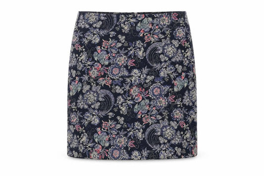 Monsoon Women's Blue Floral Pencil Skirt Size 10
