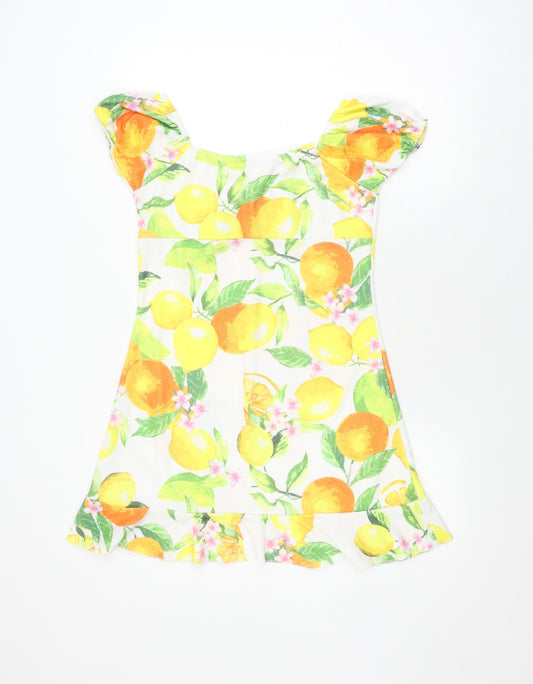 Boohoo Women's Multicoloured Floral Dress