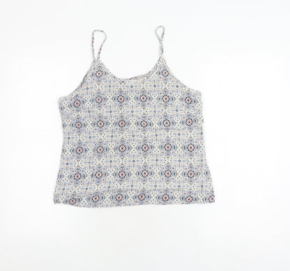 Womens UK Size M VERO MODA Multicoloured Camisole Tank