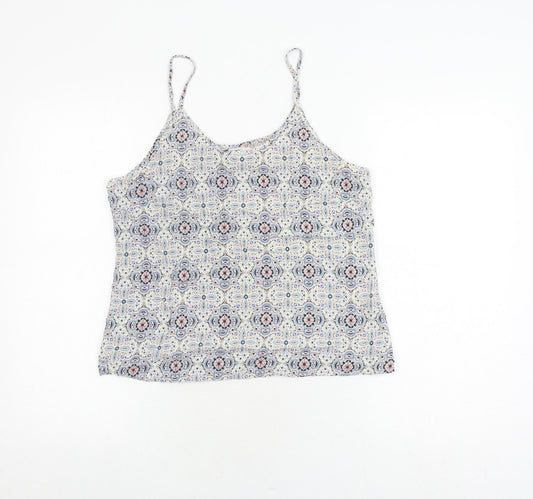 Womens UK Size M VERO MODA Multicoloured Camisole Tank
