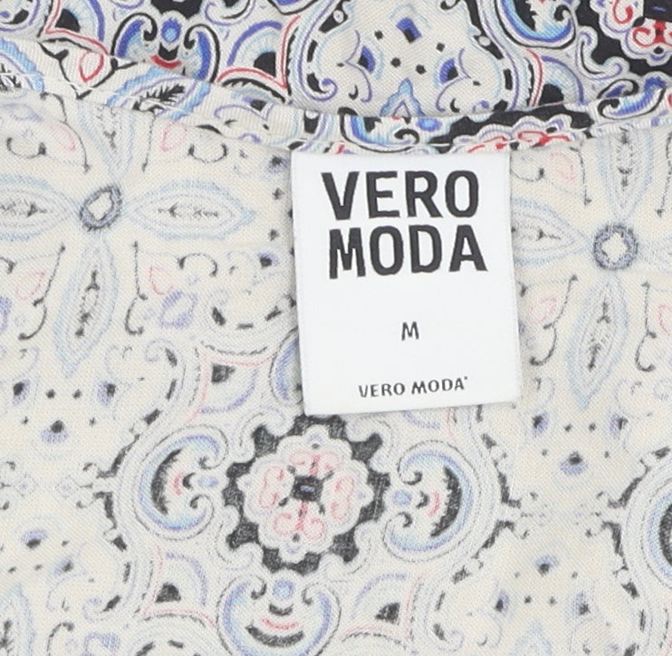 Womens UK Size M VERO MODA Multicoloured Camisole Tank