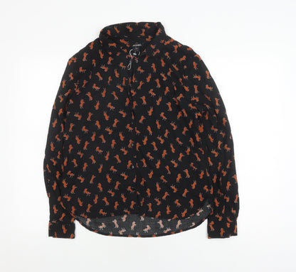 Womens UK Size S Monki Black  Blouse