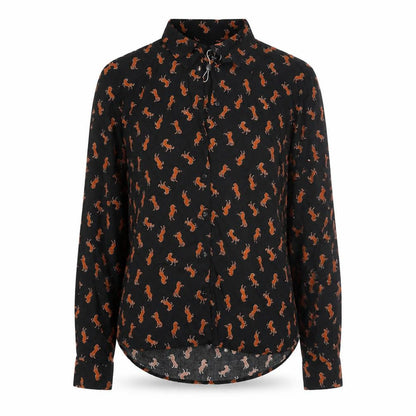 Womens UK Size S Monki Black  Blouse