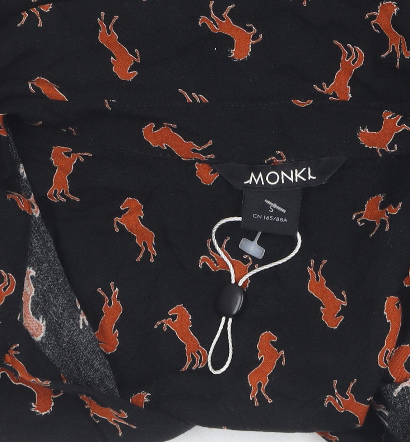Womens UK Size S Monki Black  Blouse