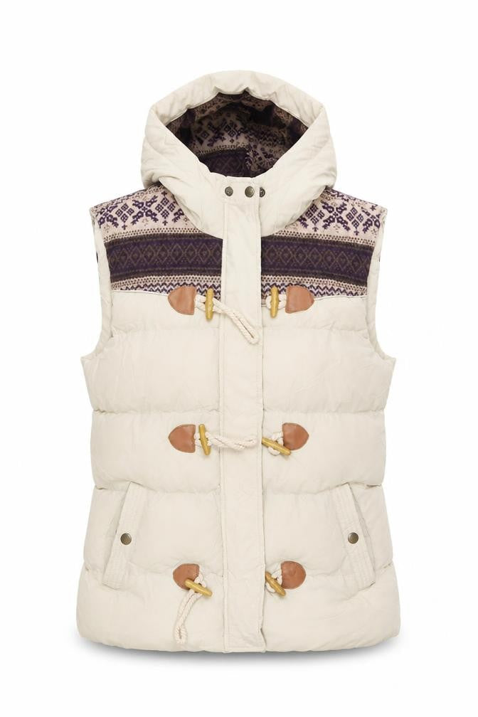 Womens UK Size 12 Ribbon Beige Duffle Coat