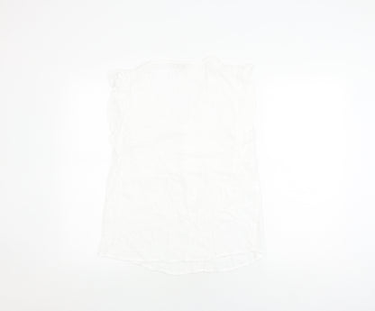 Womens UK Size M Monsoon White Basic