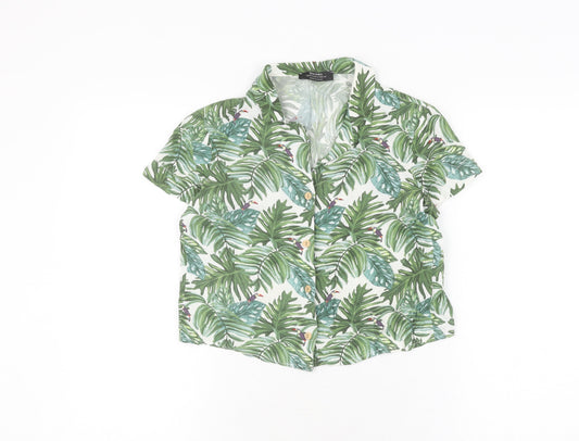 Bershka Women's Multicoloured XS Tunic Top