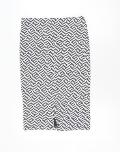 Womens UK Size L Zara A-Line Tweed Skirt