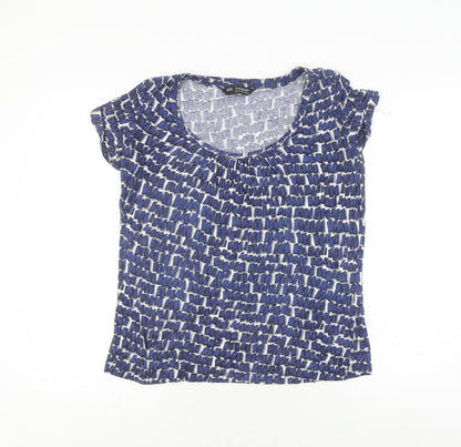 Womens UK Size 12 Marks and Spencer Multicoloured Basic T-Shirt