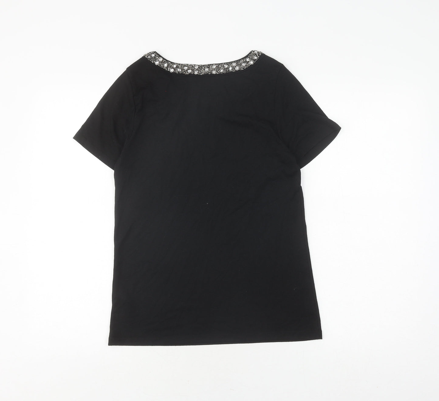 Womens UK Size 6 New Look Black  T-Shirt