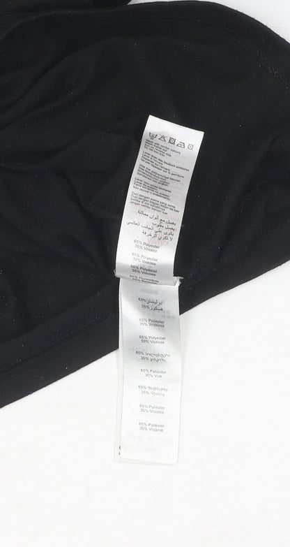 Womens UK Size 6 New Look Black  T-Shirt