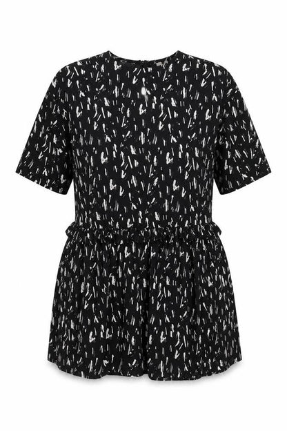 ASOS Women's Black Bodycon Dress, Size 10, Ruched Strapless