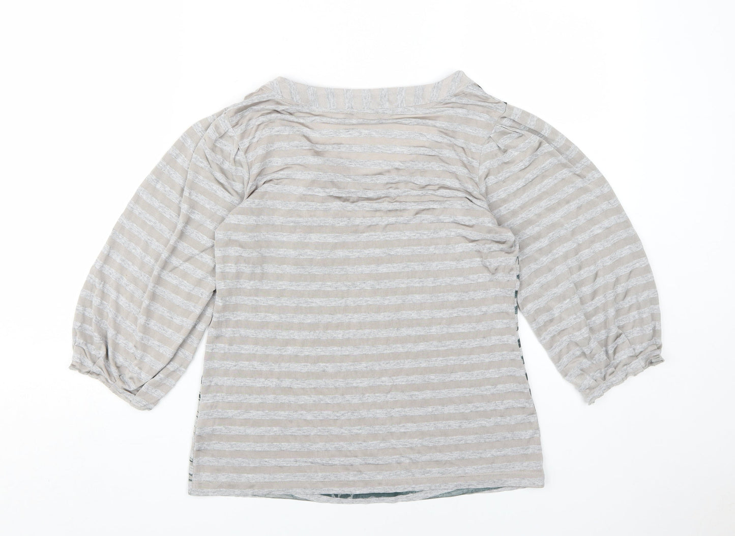 Womens UK Size 12 Marks and Spencer Grey Tunic Blouse