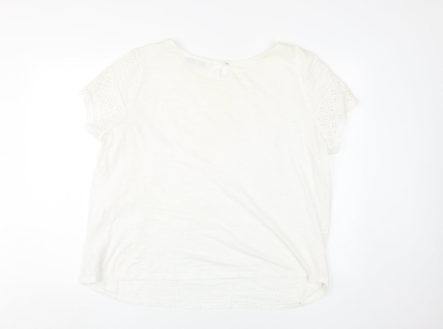 Womens UK Size 20 Debenhams Ivory  Blouse