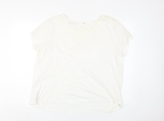 Womens UK Size 20 Debenhams Ivory  Blouse