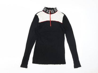 Womens UK Size 8 River Island Black  Polo