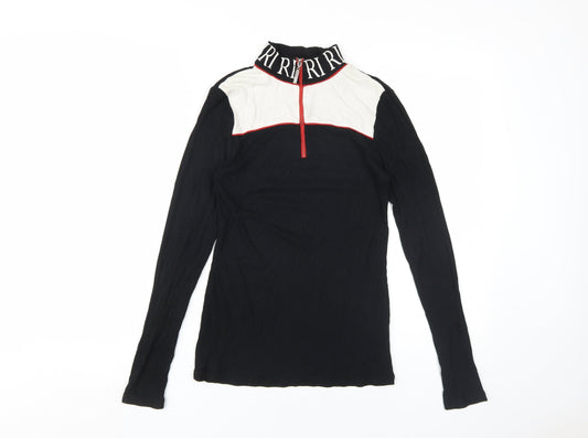 Womens UK Size 8 River Island Black  Polo