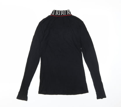 Womens UK Size 8 River Island Black  Polo