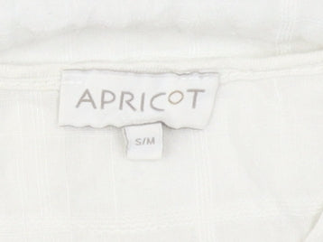 Womens UK Size S Apricot White  Blouse