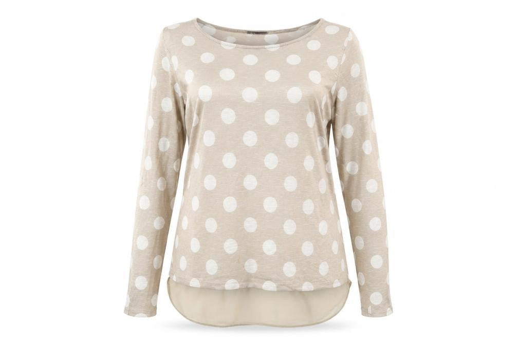 Womens UK Size 12 Phase Eight Beige Basic Blouse