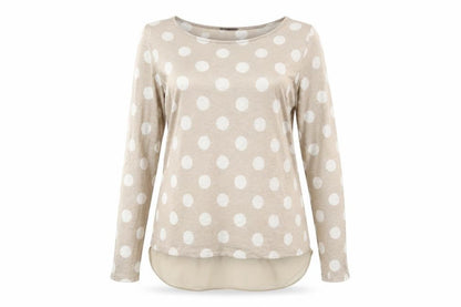 Womens UK Size 12 Phase Eight Beige Basic Blouse