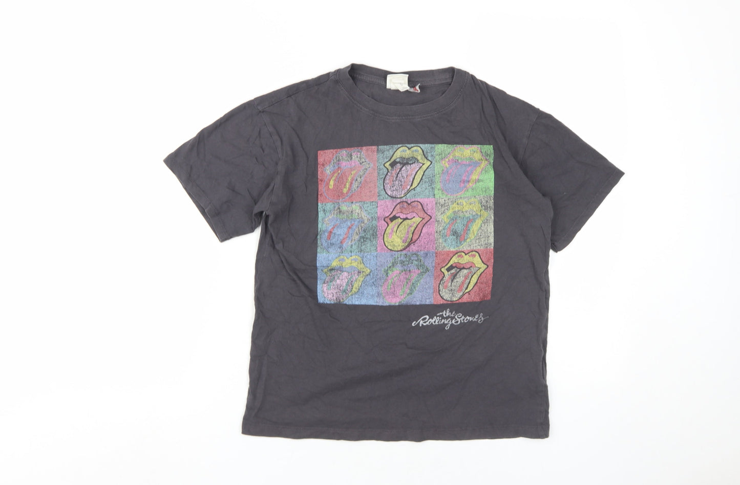 H&M Black XS Unisex Music T-Shirt