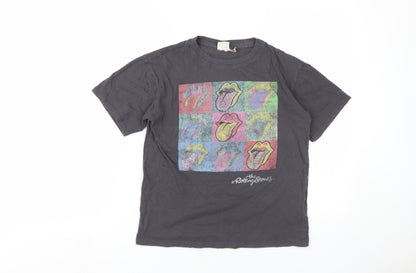 H&M Black XS Unisex Music T-Shirt