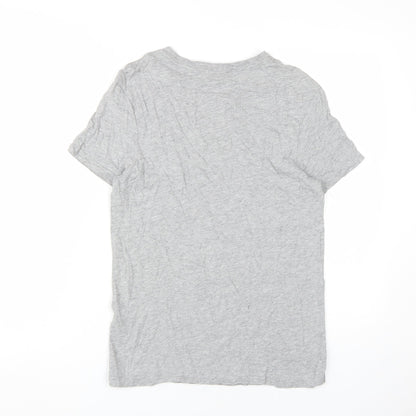 Cheap Monday Grey Men's Crew Neck T-Shirt, Size S