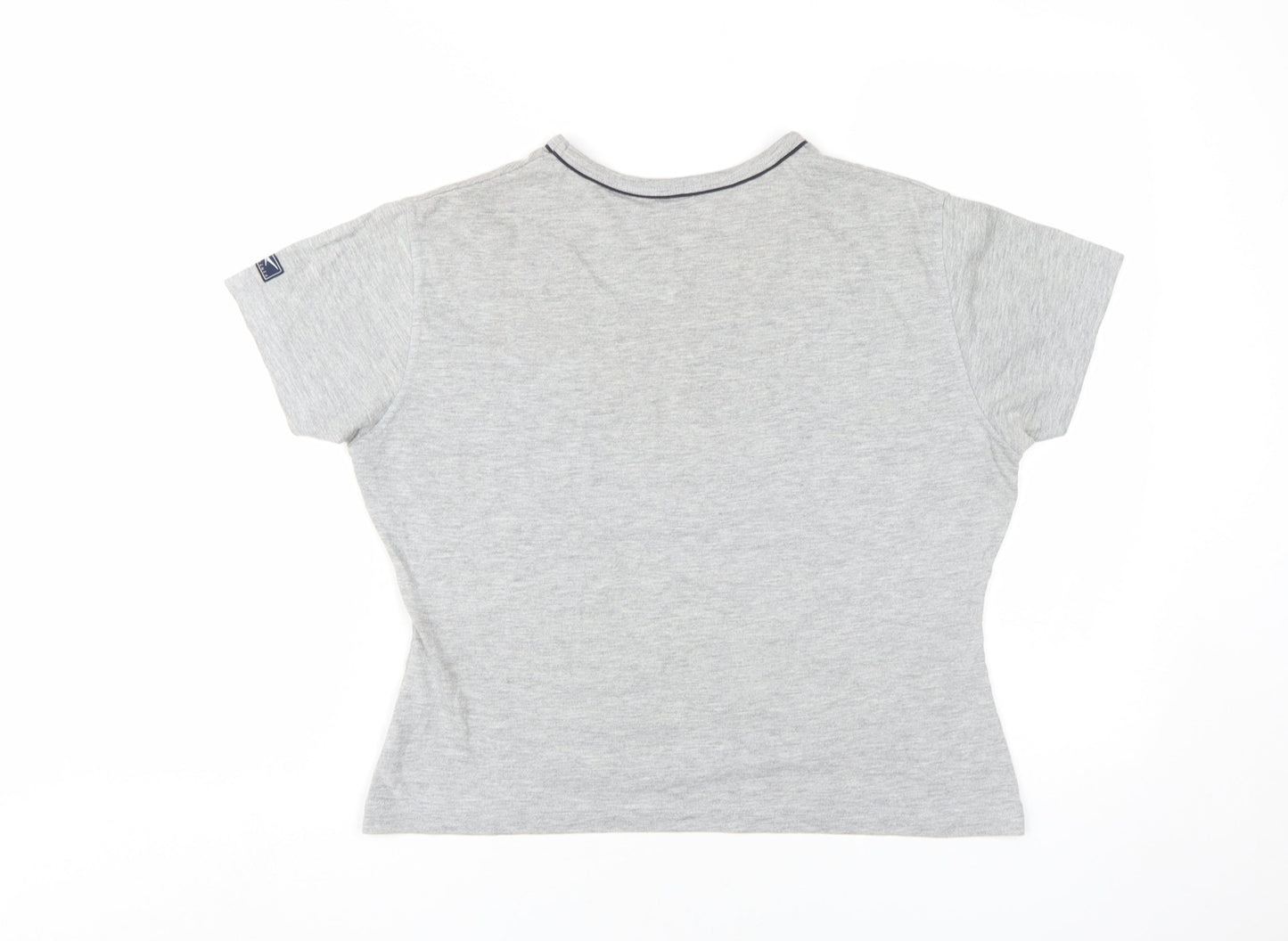 Womens UK Size M Reebok Grey Basic T-Shirt