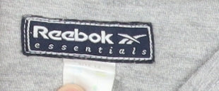 Womens UK Size M Reebok Grey Basic T-Shirt