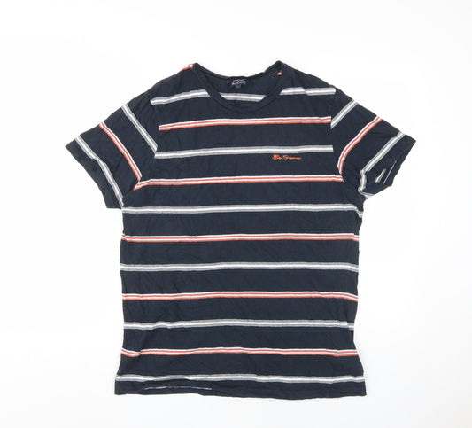 Mens UK Size L Ben Sherman Black  T-Shirt