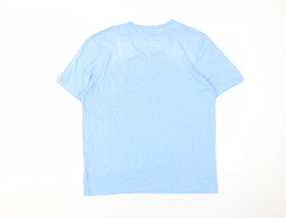 Mens UK Size L HUGO BOSS Blue  T-Shirt