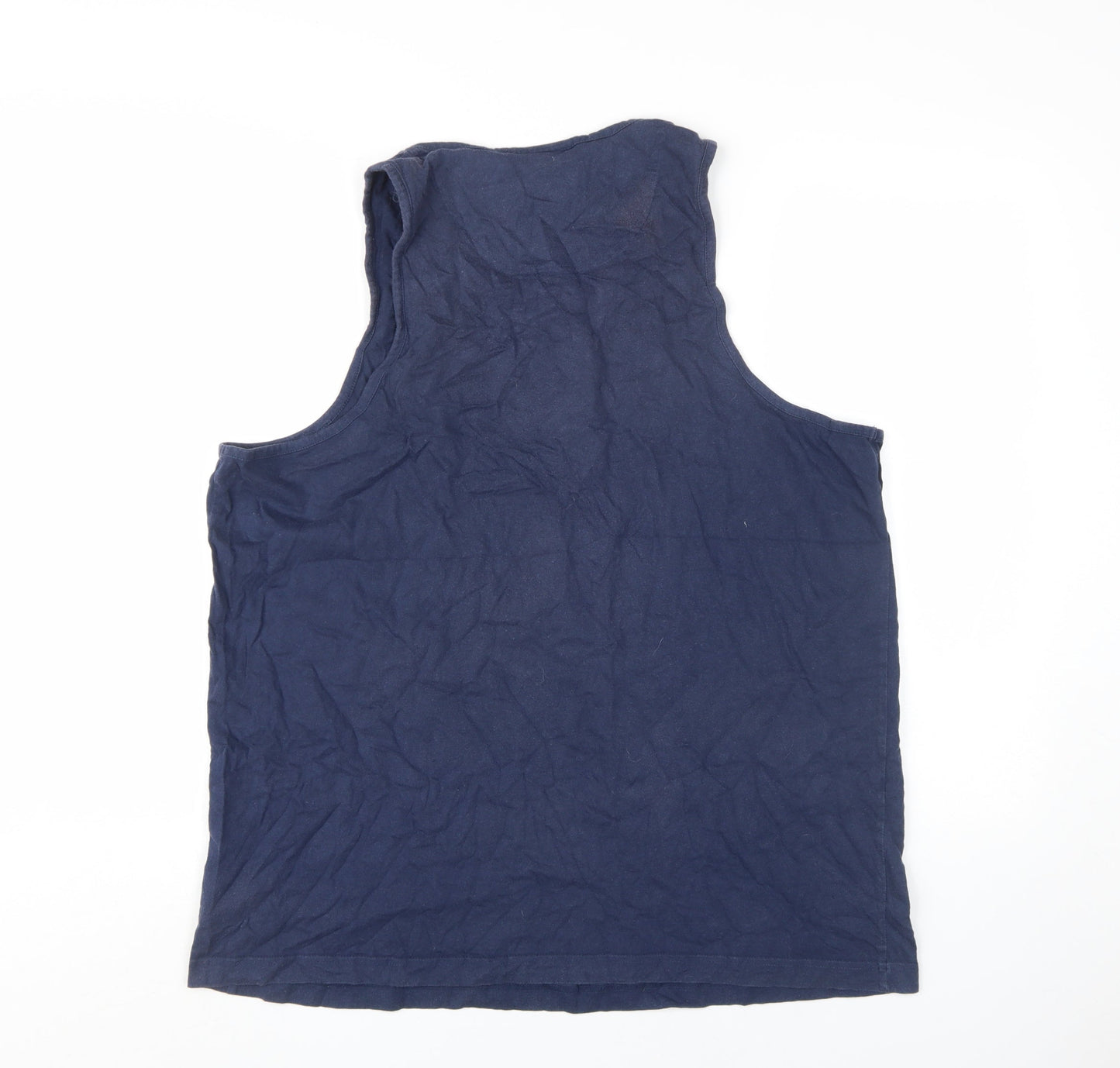 Umbro Men's Blue Sleeveless T-Shirt 2XL