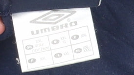 Umbro Men's Blue Sleeveless T-Shirt 2XL